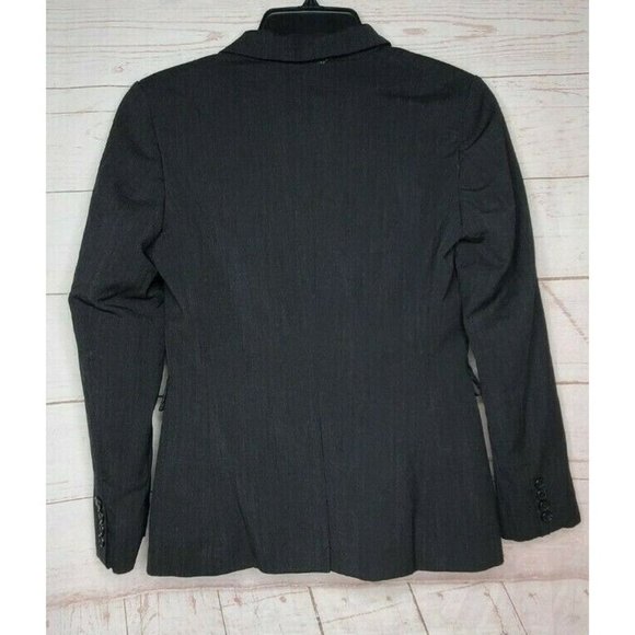 Doc And Amelia By Cintas ORG Women Wool/Polyester 2 Button Suit Jacket Blazer - Picture 5 of 11